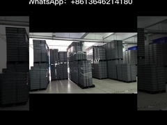 Depo ve lojistik kullanımı için büyük katlanabilir plastik palet kutuları