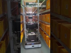 Otomatik depolama plastik kasa istiflenebilir ağır hizmet tipi taşıma kasası