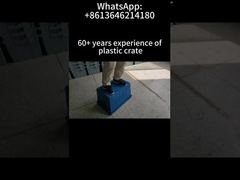 istiflenebilir saklama yuvalama plastik sandık bağlı kapaklı konteyner taşıma kutusu