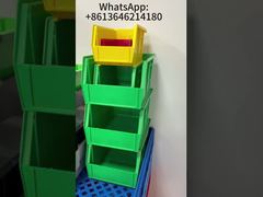 endüstriyel raf kutusu depo saklama kutusu plastik parçalar kutusu