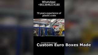 Özel Euro Kutu ve VDA Konteyner Üretimi | OEM Plastik Lojistik Konteyner Fabrikası