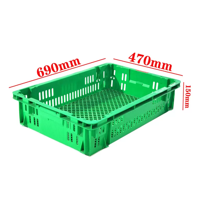 Şirketin en son blog yazıları Why Crate Dimensions Matter in Produce Logistics: A Practical Look at 690 × 470 × 150 mm Mesh Crates