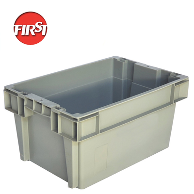 satın al 600*400*300mm endüstriyel depolama kutuları için lojistik hareketli plastik konteyner Tekrar kullanılabilir Çevrimiçi üretim
