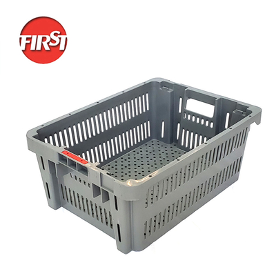 satın al Dayanıklı ve sabit plastik kutular 505*370*210mm Boyut Taşıma ve nakliye için uygundur Çevrimiçi üretim