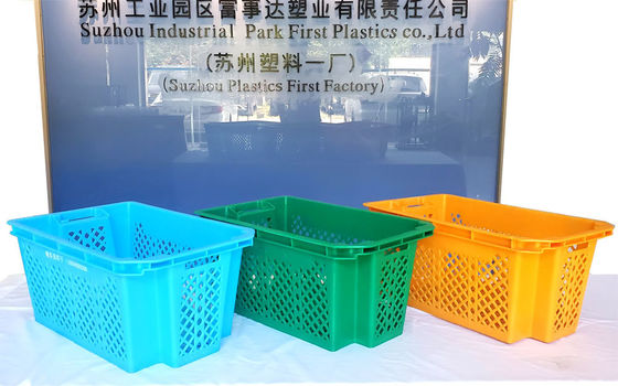 satın al Yığın ve yuva plastik sandık Tarım meyve ve sebze ürünleri konteyneri Çevrimiçi üretim