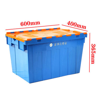 satın almak 600×400 Bağlı Kapak Konteyneri Tekrar Kullanılabilir Yüklenebilir Plastik Kutu Üretici Çevrimiçi üretim