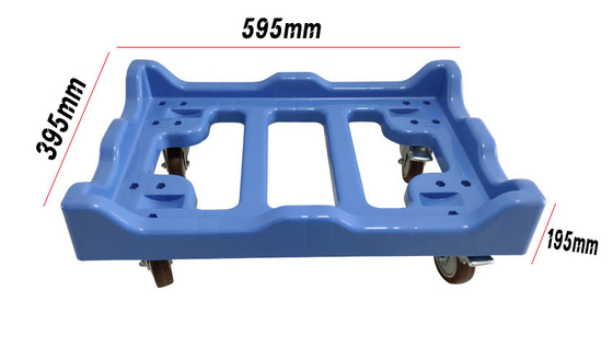 satın al Logistics Stackable Moving Crates Plastic Container Dolly Cart Çevrimiçi üretim