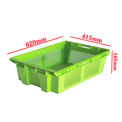 Yumurta Katlanabilir Plastik Kutular Nakliye Yükleme Yuvalama Tarımsal Süpermarketler